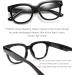 FEISEDY Retro Square Blue Light Blocking Reading Glasses - Thick Frame Anti Glare Digital Eyestrain Reader B2523 Black 1.75x - International Shipping Available - Buy Online on GoSupps.com