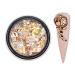 Nailart rhinestones stones & overlays mix rose gold - nail art nail design