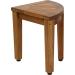 AquaTeak 12 Kai Teak Corner Foot Rest - OptiAREA Design for Shaving & Washing - Buy Online on GoSupps.com