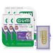 GUM - 10070942007242 Orthodontic Wax, Mint with Vitamin E and Aloe Vera (Pack of 6) Mint Orthodontic Wax 6 ct