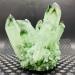 Natural Green Ghost Ghost Quartz Crystal Cluster Rock Beautiful Crystal Crystal Cluster (Color : 400-450g)