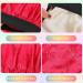 3 Pack Kids Satin Bonnet Set - Double Layer Child Sleeping Caps for Girls - Soft Breathable Satin - Elastic Wide Band - Pink, Blue, Red - Buy Online on GoSupps.com