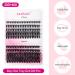 DIY Eyelash Extensions - 200pcs D Curl Mixed Tray (8-16mm) | Reusable & Natural Flare Lashes - Buy Online on GoSupps.com