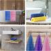 African Net Bath Sponge Set Exfoliating Shower Body Scrubber for Men and Women - 3 Pieces - Buy Online on GoSupps.com