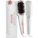 Ionic Hair Straightener Brush for Women Fast Heating Ceramic & Anti-Scald Design 80-230 C Adjustable Temperature - Hot Straightening Brush for Hair Styling by Lily England