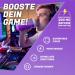 Loot Game Booster | Enhance Concentration Endurance & Responsiveness | 50 Servings (400g) | Caffeine & 20 Unique Ingredients | Flow-State Formula | Rare Raspberry - Buy Online on GoSupps.com