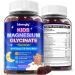 Kids Magnesium Glycinate Gummies - Magnesium Glycinate Supplement 200mg with L-theanine Omega-3 Calcium Vitamin D3 & B12 for Kids Natural Zzz at Bedtime & Overall Health - Sugar Free & Non-GMO Mixed Berry 60 Count (Pack of 2)