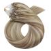Moresoo Microring Extensions - Real Remy Hair Blond #9a/60 45cm Light Brown & Platinum Blonde Cold Fusion Micro Loop 50g Thick Hair - Buy Online on GoSupps.com