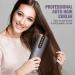 USB Rechargeable Cordless Hair Curler with LCD Display - Portable Automatic Curling Wand for Home and Travel - Silver - Buy Online on GoSupps.com