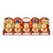 Lindt - Barrette de 5 Mini-moulages TEDDY - Chocolat au Lait - Id al pour No l 5x10g Barrette Teddy 50g
