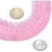 Rose Quartz 10mm Natural Stone Beads - Crystal Energy for Jewelry Making - 1 Strand (15 Beads) - Buy Online on GoSupps.com