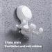 Buy Hmltd Shower Razor Holder - Wall-Mounted Suction Cup Hooks for Razors Loofahs & Coats - Ideal for International Shipping - Buy Online on GoSupps.com