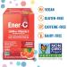 Ener-C Tangerine & Grapefruit Multivitamin Drink Mix, 1000mg Vitamin C, Non-GMO, Vegan, Real Fruit Juice Powders, Natural Immunity Support, Electrolytes, Gluten Free, 2-Packs of 30 (60 Count) - Buy Online on GoSupps.com