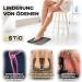 ESTIO EMS Footprint - Portable Foot Massage Device with Remote 39 Levels & 10 Modes for Enhanced Circulation - Buy Online on GoSupps.com