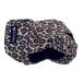 Glenndarcy female dog diapers - waterproof fabric (Size Medium Long Pants & 2 Washable Pads Leopard) Leopard Medium Long Pants & 2 Washable Pads