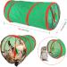 Christmas Cat Toys: Collapsible Tunnels & Interactive Feather Toy Set for Indoor Cats & Kittens - Buy Online on GoSupps.com