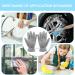 Kitchen Gloves for Washing Dishes | Anti-slip Household Waterproof Cleaning Gloves - 30cm Padded Dish Gloves for Dishwashing Car Washing Window Cleaning - Buy Online on GoSupps.com