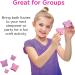 Creativity for Kids Butterfly Surprise Bath Fizzies - DIY Bath Bomb Kit (Makes 6) - Buy Online on GoSupps.com