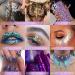 Gold Face & Body Glitter Gel - Holographic Shimmer Makeup for Hair Nails Eyes & Lips | Long Lasting Festival & Party Accessories - Buy Online on GoSupps.com