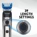 BarberBoss Professional Beard Trimmer Men Hair Clipper 39 Cutting Lengths Waterproof Design Precision Dial Grooming Kit - Ear & Nose LED Display Comb Attachments - Buy Online on GoSupps.com
