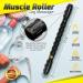 Physix Muscle Roller Stick - Self Massage Tool for Deep Tissue Relief - Trigger Point Massager for Muscle Recovery - Myofascial Release Roller for Pain - Calf/Quads/Foot Back Massager (Black) - Buy Online on GoSupps.com