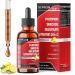 Tenmido Pumpkin Seed Oil with Saw Palmetto Supplements - 10in1 Liquid Drops Blended Selenium Vitamin D3 Vitamin C Vitamin E Zinc Stinging Nettle Curcumin and Black Pepper - 30ml 1 Fl Oz