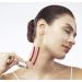 ReFa CAXA M1 Facial Contouring Tool | Reduces Wrinkles, Firms Skin, & Smooths Lines | Face Roller for Tightening and Toning | Pearl Red - Buy Online on GoSupps.com