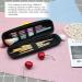 Make-up Brush Organizer Bag - Compact Holder for Makeup Brushes & Eyeshadow | Perfect for Small Cosmetics (20 x 6 x 3 cm) - Shop Internationally - Buy Online on GoSupps.com
