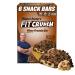 FITCRUNCH Snack Size Protein Bars, Designed by Robert Irvine, World’s Only 6-Layer Baked Bar, Just 3g of Sugar & Soft Cake Core (6 Snack Size Bars, Chocolate Chip Cookie Dough)