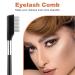 Metal Eyelash Comb - 3 Pack Professional Lash Separator Tool | Stainless Steel Mascara Applicator for Women & Girls - Buy Online on GoSupps.com