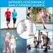 Plantar Fasciitis Compression Socks - 4 Pairs for Ankle Support & Pain Relief - Buy Online on GoSupps.com