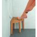 AquaTeak 12" Kai OptiAREA Corner Teak Shaving & Washing Foot Rest