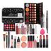 Full Makeup Kit For Women, All-in-One Makeup Set, Makeup Gift Set for Girls Makeup Essential Starter Kit Includes Lip Gloss Blush Brush Eyeshadow Foundation