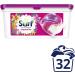 Surf Tropical Lily 3 in 1 Capsules - 32 Washes, Long Lasting Fragrance & Brilliantly Clean Laundry - Buy Online on GoSupps.com