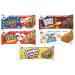 Cereal Bar Variety Pack, Team Cheerios, Trix, Cocoa Puffs, Cinnamon Toast Crunch, and Golden Grahams, Four 1.42 oz Bars of Each (20 Bars Total) - with Two Make Your Day Lollipops