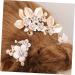 FOMIYES 1 Set Leaves and Flowers Hair Comb Bride Hair Comb Hair Accessories for Bridesmaids Headpiece for Wedding Decoration Flower Hair Accessories Flower Hair Pin Flower Hair Combs - Buy Online on GoSupps.com