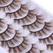 DAODER Brown Cat Eye Wispy Mink False Eyelashes - 10 Pairs Pack for Natural Long Fluffy Volume | Brown Lashes - Buy Online on GoSupps.com