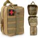 Buy Bituor Tactical First Aid Bag - Waterproof Molle EMT Pouch for Outdoor Camping Travel & Adventure (Brown) | Premium Survival Gear - Buy Online on GoSupps.com
