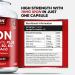Gentle Iron Capsules 18mg Iron Complex with Vitamin C B12 B2 & Folic Acid - Iron Supplement for Women & Men - 180 Small High Strength Capsules - 6 Month Supply - UK Formulated - Vegan Friendly - Buy Online on GoSupps.com
