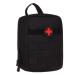 HuntVP Tactical empty first aid bag with red cross patch 1000d molle Pouch emergency bag militarily waterproof for camping outdoor black