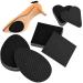 Beautyflier Non-Slip Shoes Pads Adhesive Shoe Sole Protectors  High Heels Rubber Anti-Slip Shoe Grips Sole Stick Protector (Style 1)