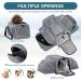 Petsfit Expandable Cat Carrier Airline Approved Portable Travel Washable Carrier - Light Grey (S 16x10x9) - Buy Online on GoSupps.com