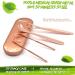 BRMDT Tongue Scraper - Professional Stainless Steel Cleaner for Adults, Reduce Bad Breath, Medical Grade, Rose Gold - Buy Online on GoSupps.com