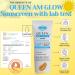 QUEEN SUN PLUS + QUEEN AM GLOW Sunscreen SPF 60 Primer-Anti Aging Face Moisturizer- Vitamin B3 B5 E- Non-Greasy Silky Touch Instant dry-oil free fragrance free by QUEEN NATURAL NEW YORK - Buy Online on GoSupps.com