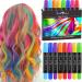 Jim&Gloria Dustless Hair Chalk Gifts For Girls, Temporary Color Dye Gifts For Teenage Girls, Christmas Stocking Stuffers, Teens Tweens, Girl Stuff Age 6 7 8 9 10 11 12 13 Year Old Teenager Kids Toys