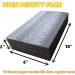 T.F GHG Dense Foam Needle Felting Mat - Large Rectangle 10x6x2 - Craftwork Tool for Precision Felting - Black Thickened Mat - Buy Online on GoSupps.com