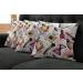 Set of 4 Makeup Theme Fashion Throw Pillow Covers 18x18 Coral White - Double-Sided Digital Print Cushion Cases for Cosmetic Lovers - Buy Online on GoSupps.com