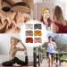 Nayyana 6-Piece Non-Slip Elastic Hair Bands for Women | Short Hair Yoga Workout & Sports Turbans | Color 2 - Buy Online on GoSupps.com