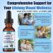 AREDS 2 + Formula Liquid Drops for Macular Health 22-in-1 Eye Vitamin & Mineral Supplement w. Lutein and Zeaxanthin Copper Zinc Vitamin C E | Support Vision Immune & Vitality | Vegan Non-GMO - Buy Online on GoSupps.com