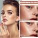 Cream Liquid Blush Soft Cream Blush for Cheeks Matte Creamy Blush Stick Long Lasting Waterproof Face Blushes Natural Blush Makeup-6#Chocolate - Buy Online on GoSupps.com